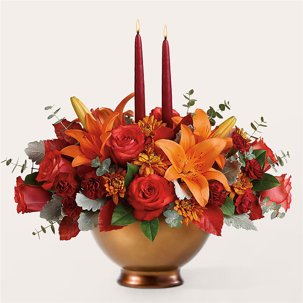 Fruits of Fall Centerpiece – ANTONIO FLOWERS & GIFTS, Miami FL
