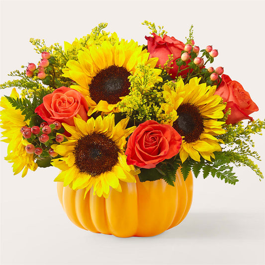 Pick of the Patch Pumpkin Bouquet – ANTONIO FLOWERS & GIFTS, Miami FL