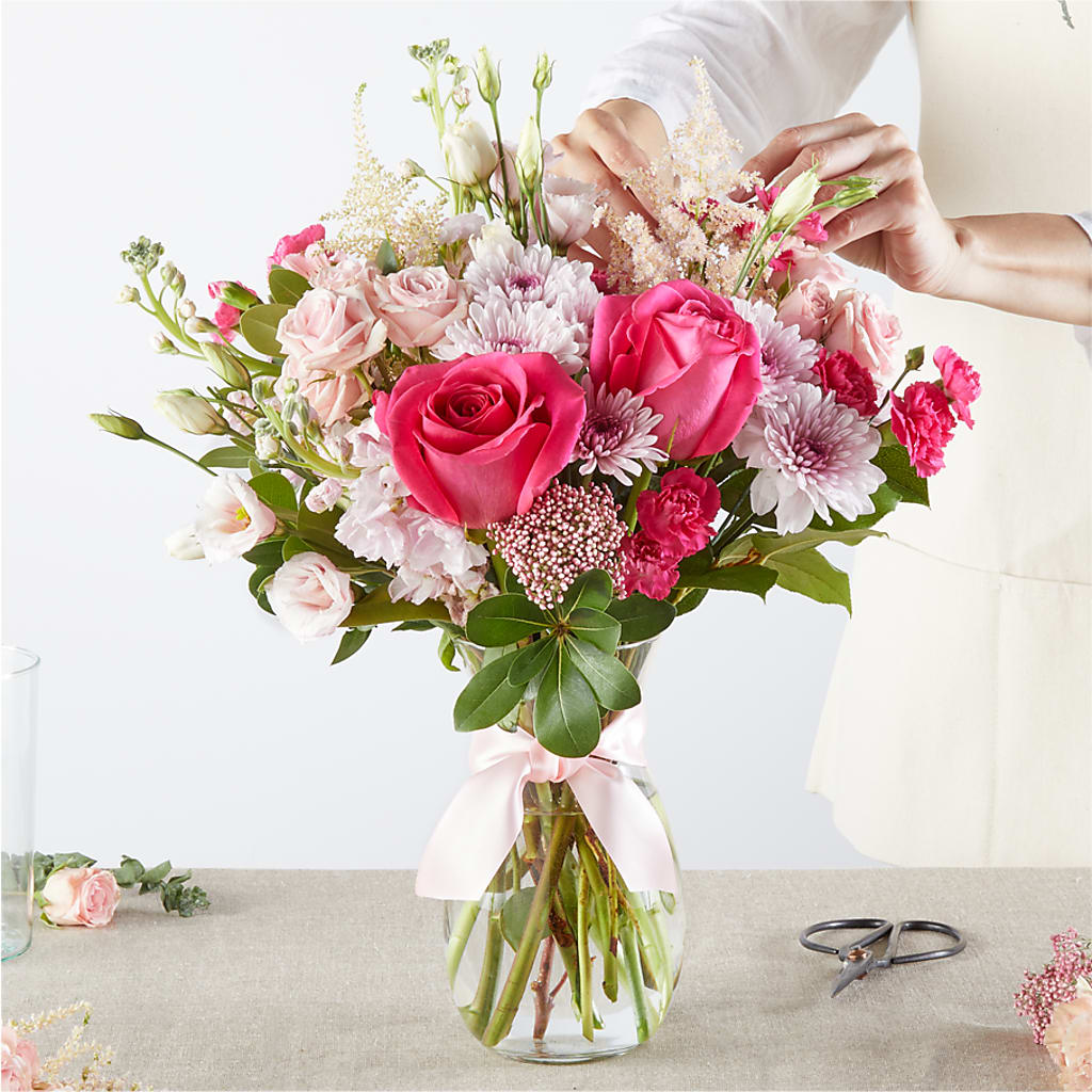 Pink Ribbon - A Florist Original – ANTONIO FLOWERS & GIFTS, Miami FL