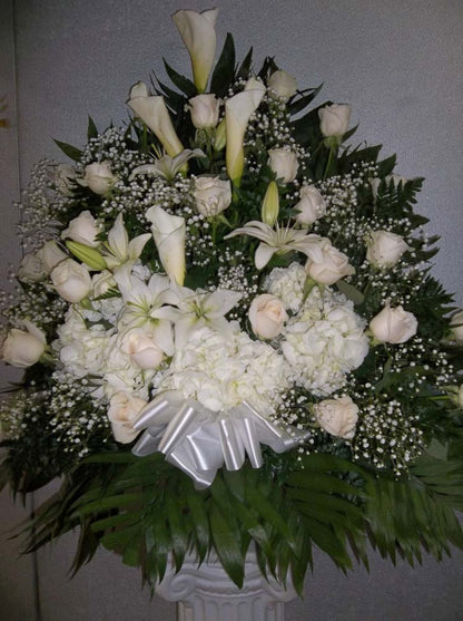Roses and Orchids Basket