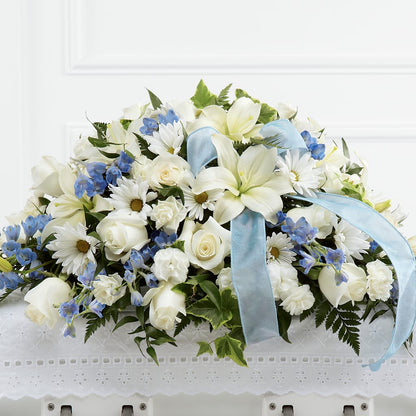 Tender Treasure Casket Spray – ANTONIO FLOWERS & GIFTS, Miami FL
