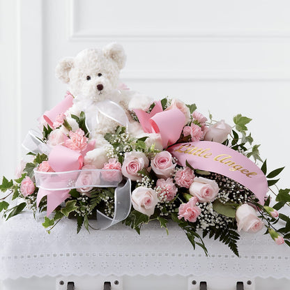 Touch of Sympathy Casket Spray – ANTONIO FLOWERS & GIFTS, Miami FL