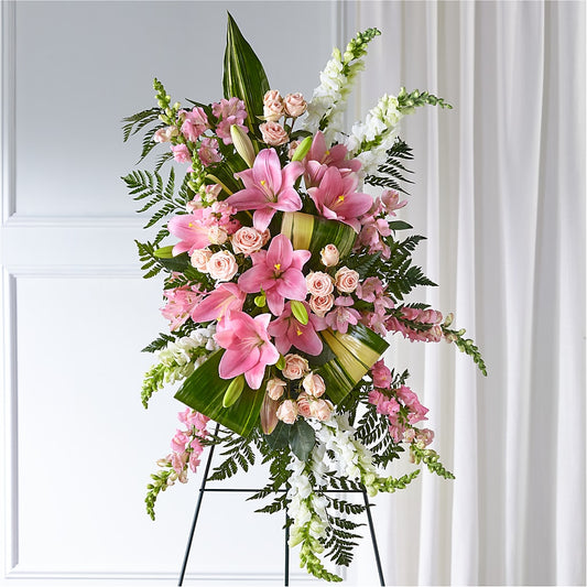 Elegant Embrace Standing Spray – ANTONIO FLOWERS & GIFTS, Miami FL