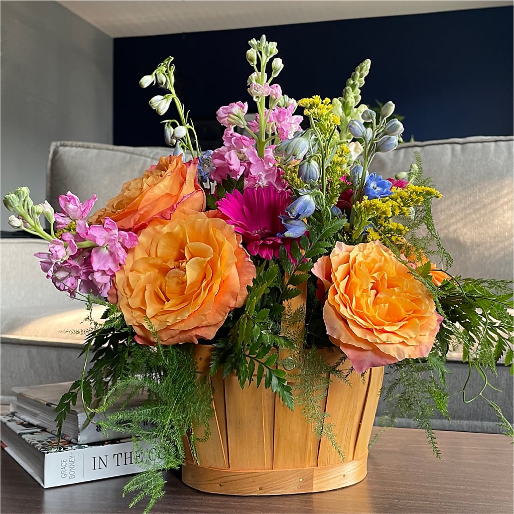 Garden of Life Basket – ANTONIO FLOWERS & GIFTS, Miami FL
