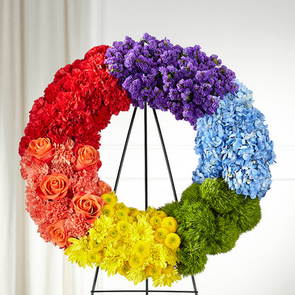 Circle of Love Wreath – ANTONIO FLOWERS & GIFTS, Miami FL
