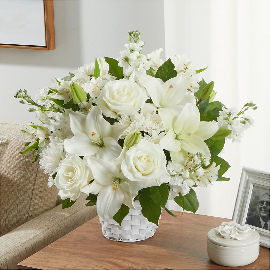 Peaceful Reflections Arrangement – ANTONIO FLOWERS & GIFTS, Miami FL