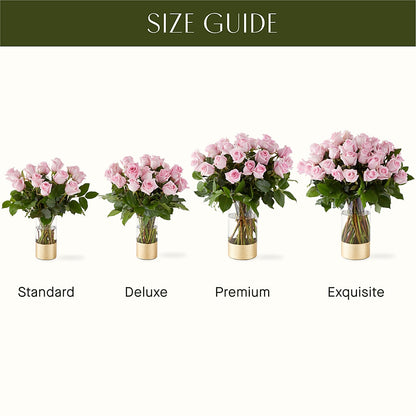 Picture Perfect Pink Rose Bouquet – ANTONIO FLOWERS & GIFTS, Miami FL