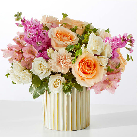 Paradise Bouquet with Ivory Vase – ANTONIO FLOWERS & GIFTS, Miami FL