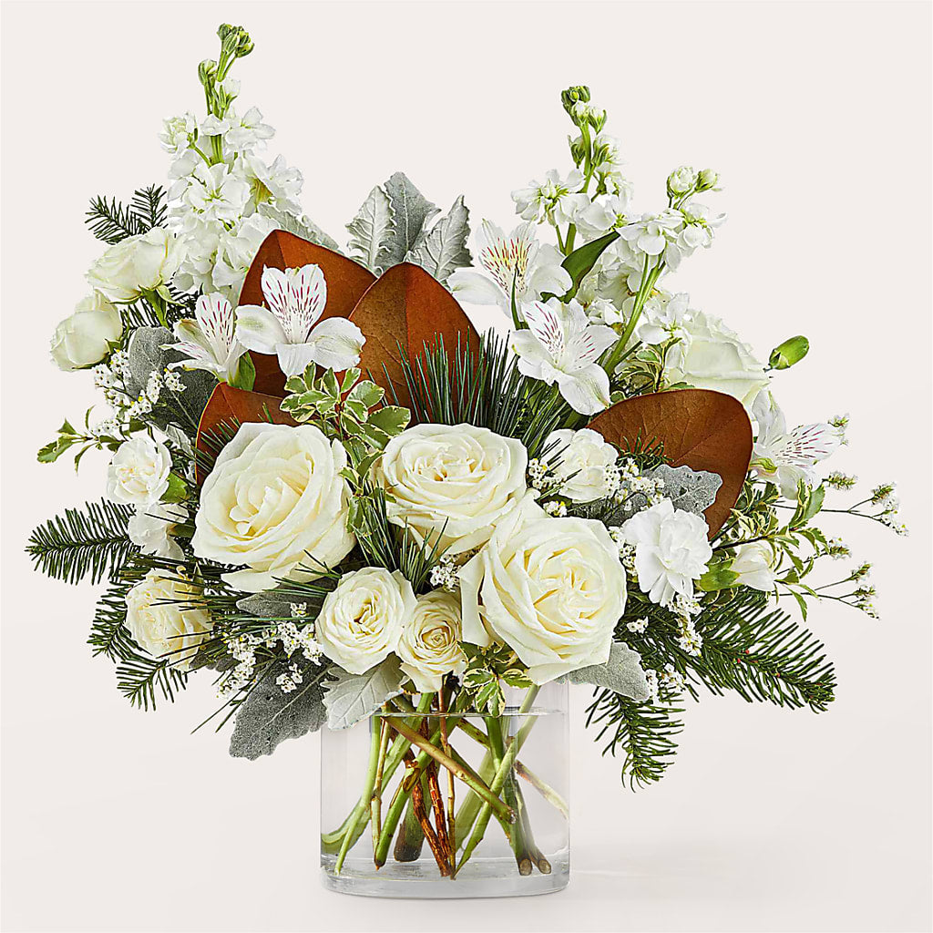 Fresh Snowfall Bouquet – ANTONIO FLOWERS & GIFTS, Miami FL
