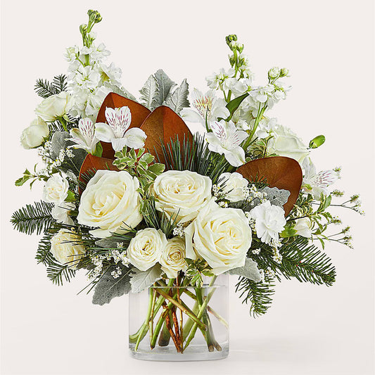 Fresh Snowfall Bouquet – ANTONIO FLOWERS & GIFTS, Miami FL