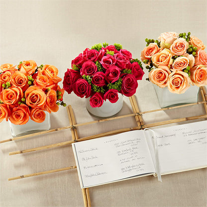 Dawn Rose Centerpiece – ANTONIO FLOWERS & GIFTS, Miami FL